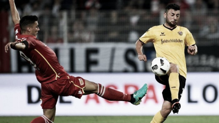 1. FC Union Berlin 2-2 Dynamo Dresden: Entertaining derby ends in a draw in Berlin