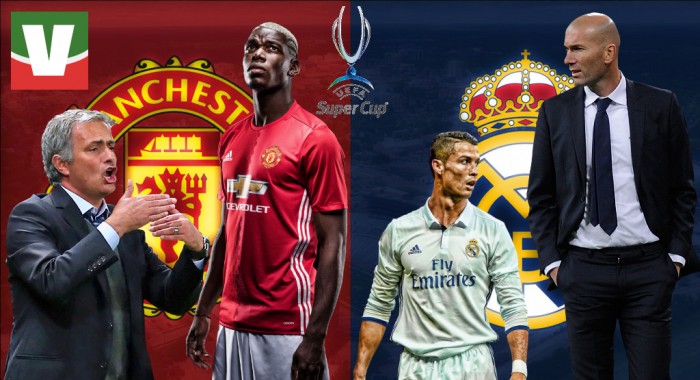 Man United - Real Madrid: Mou sfida il suo passato e vuole la prima Supercoppa Europea