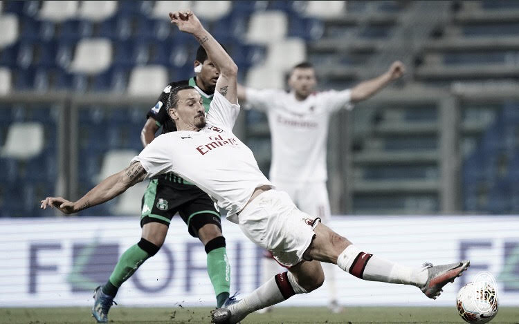 El AC Milan gana con un doblete de Ibrahimovic
