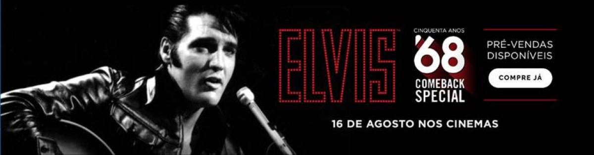 ‘Elvis 68 – Comeback Special’ chega às salas da Cinemark para sessão única