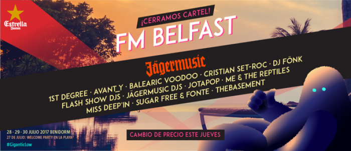 FM Belfast y una decena de Djs de Jägermusic cierran el cartel del Low Festival