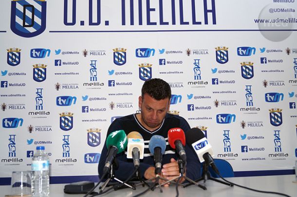 Pato: “Por merecimientos el Melilla podía haber ganado el partido y no hubiera pasado nada”