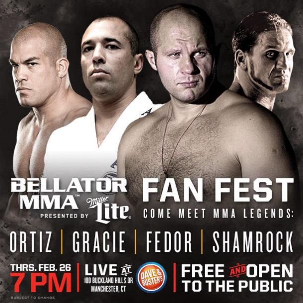 Meet Legendary MMA greats At Bellator Fan Fest
