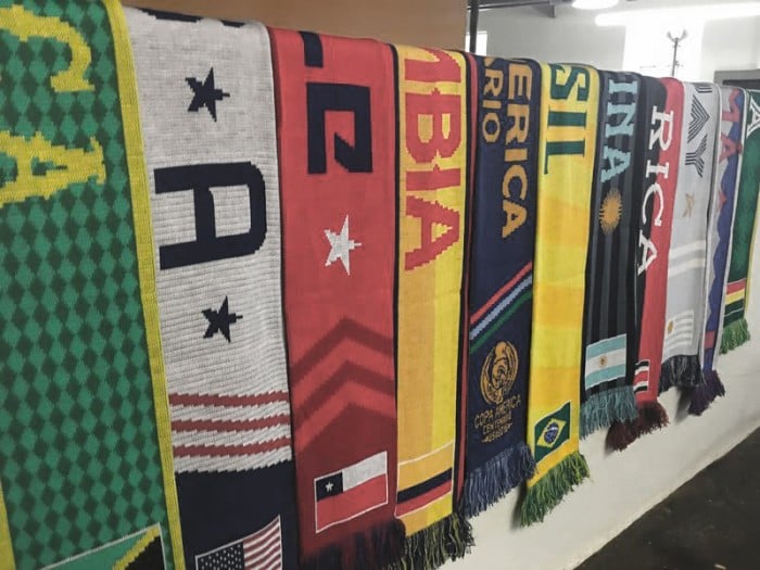 Copa America Centenario: Diehard Scarves releases 35 official scarf styles