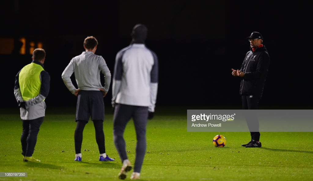 Liverpool look to maintain momentum as Klopp holds double training session