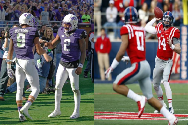 Ole Miss Rebels - TCU Horned Frogs Live of 2014 Peach Bowl