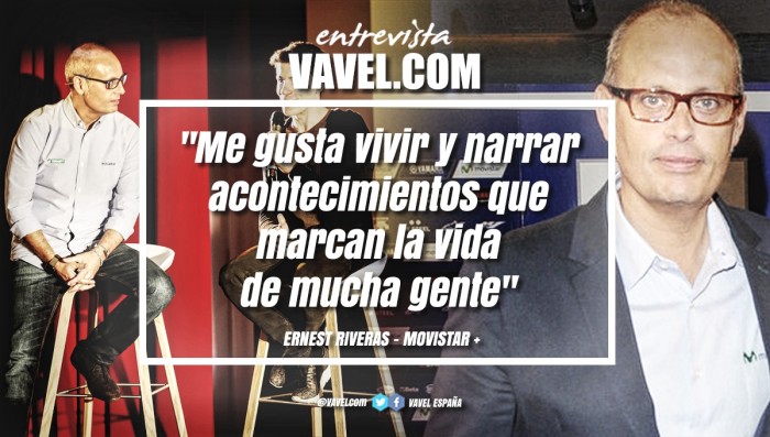 Entrevista. Ernest Riveras: “Me gusta vivir y narrar acontecimientos que marcan la vida de mucha gente”