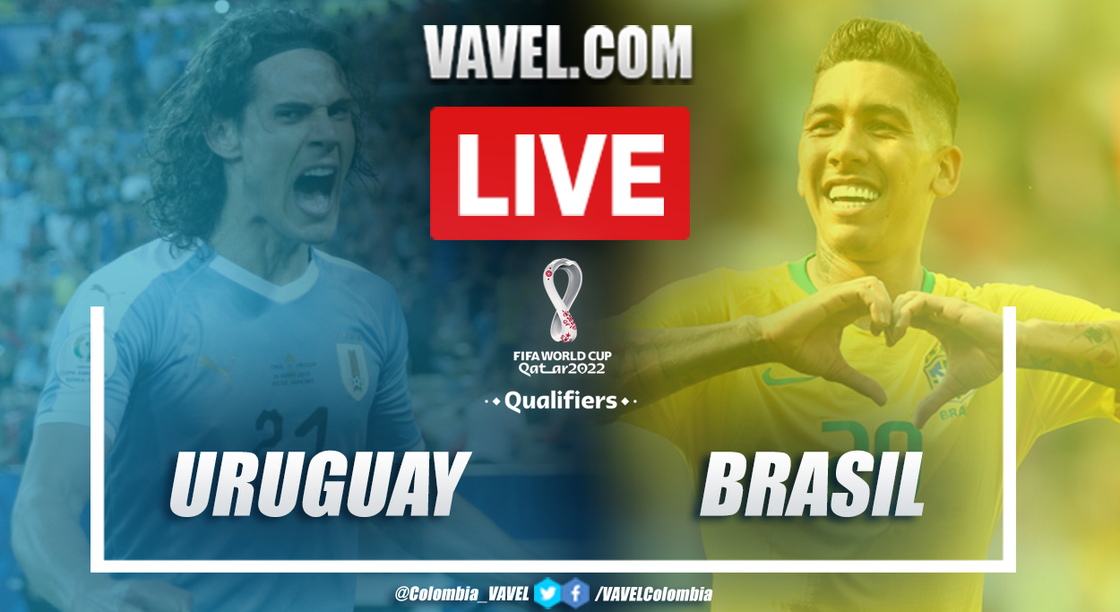 Resumen y golesUruguay vs Brasil  (0-2)