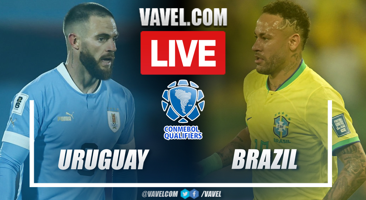 Goals and Highlights Uruguay 20 Brazil in World Cup Qualifiers