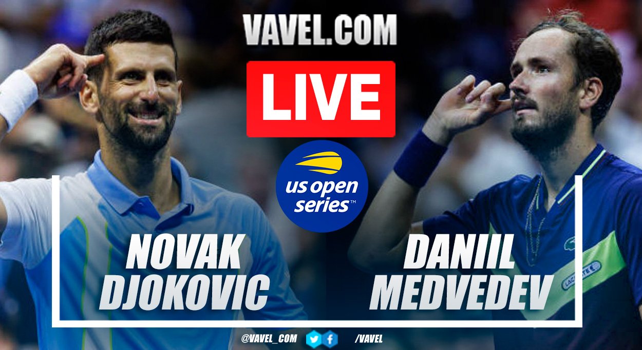 Highlights and points of Novak Djokovic 3-0 Daniil Medvedev in US Open