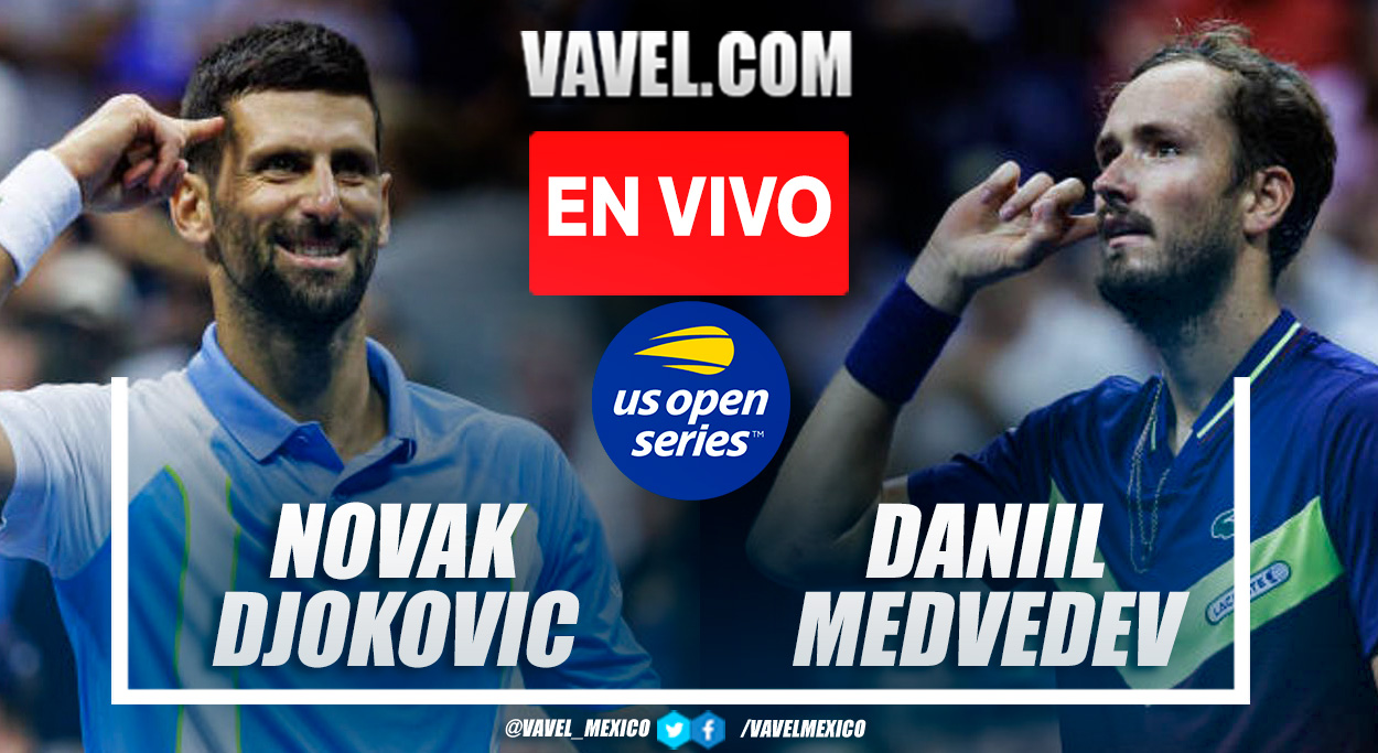 Resumen y puntos del Novak Djokovic 3-0 Daniil Medvedev en US Open