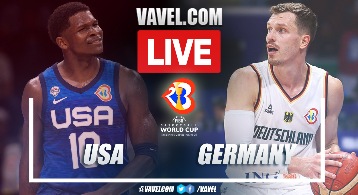 Highlights and points: USA 111-113 Germany in 2023 FIBA World Cup
