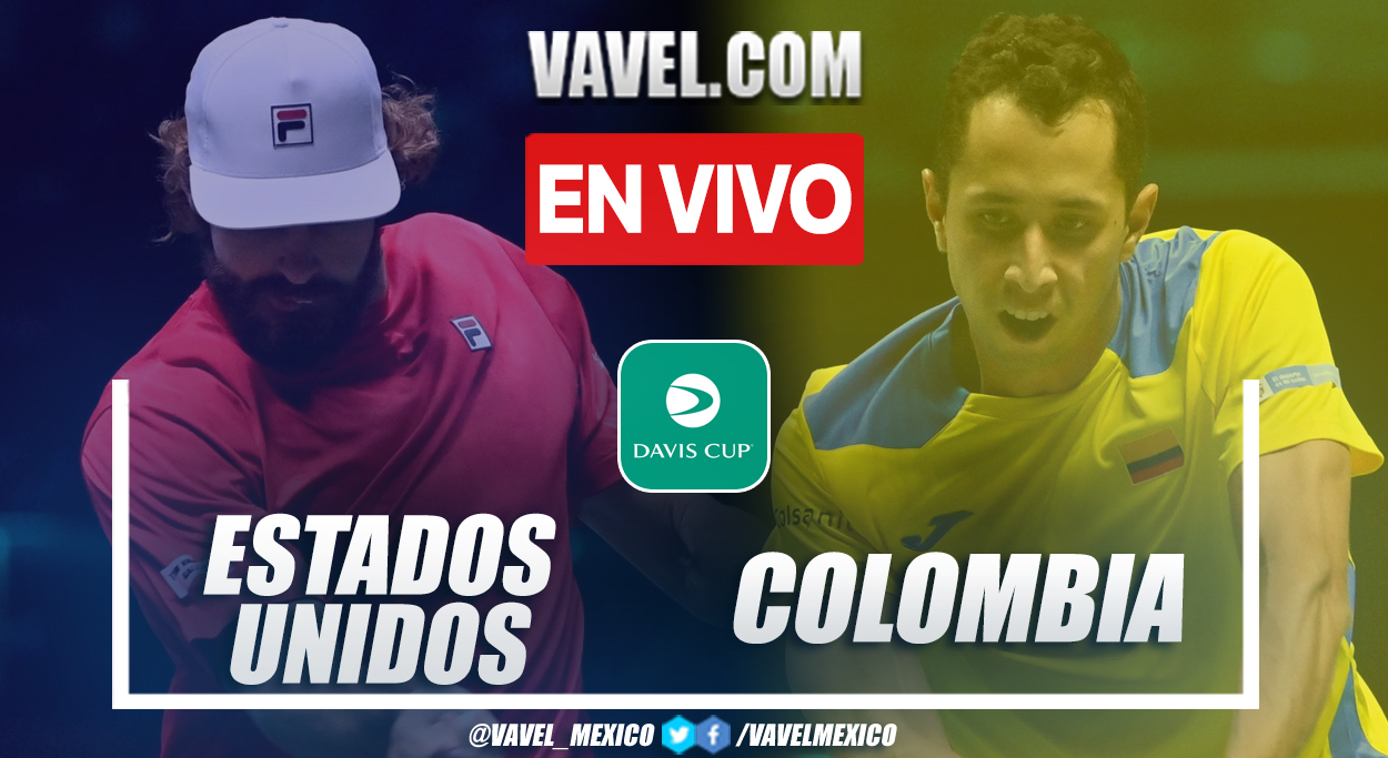 Resumen: Estados Unidos 1-2 Colombia en Copa Davis 2020-21