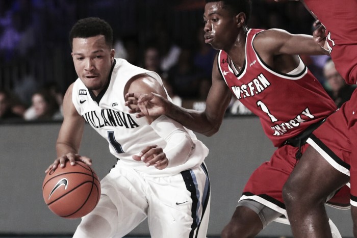 NCAA Basketball: Battle 4 Atlantis quarterfinal: Villanova overcomes sluggish start to top Western Kentucky 66-58