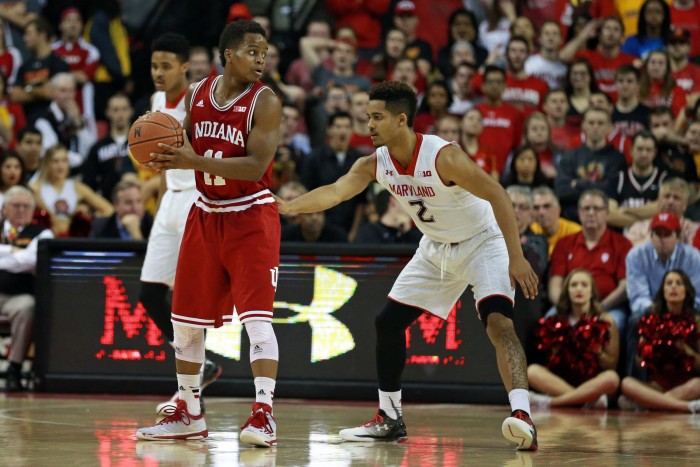 Result Maryland Terrapins 62-80 Indiana Hoosiers in NCAA College Basketball 2016