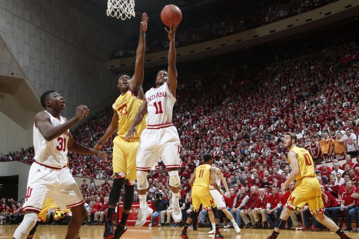 Indiana Hoosiers Close Out Regular Season With Dominant Win Over Maryland Terrapins