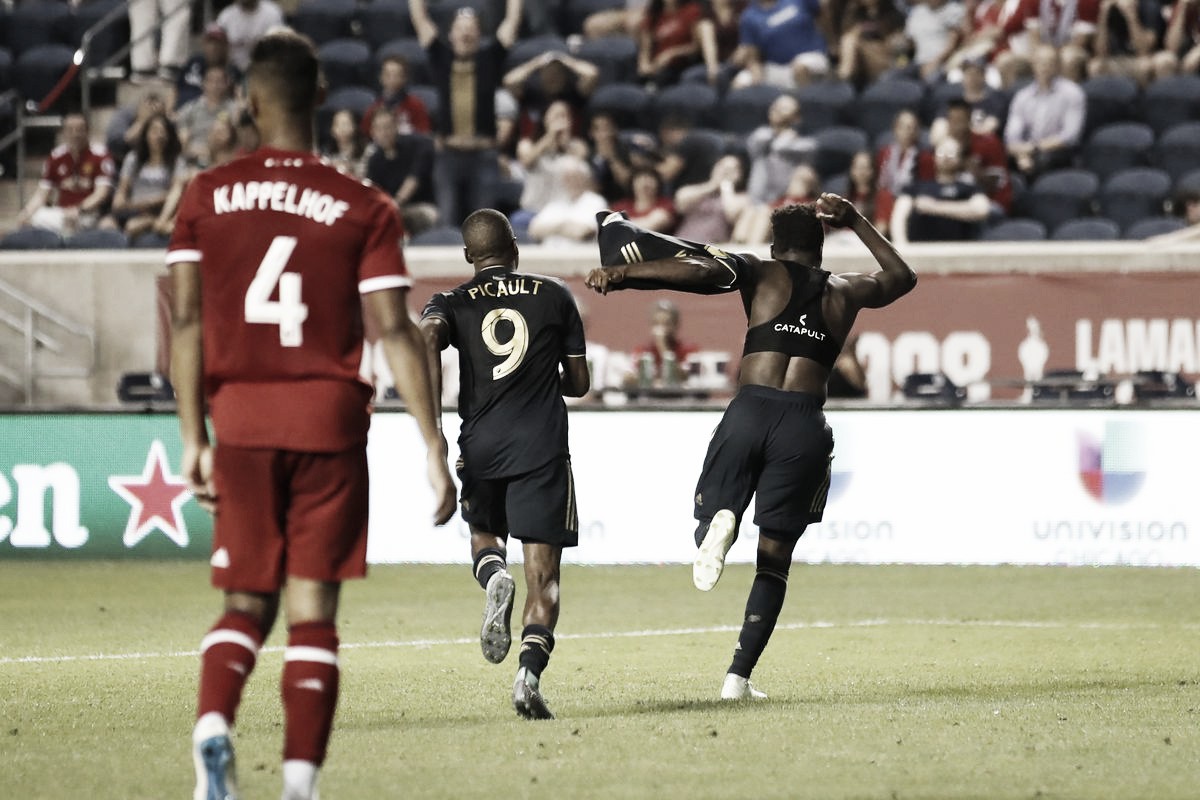 Dramática victoria de Philadelphia Union ante Chicago Fire Dramática victoria de Philadelphia Union ante Chicago Fire
