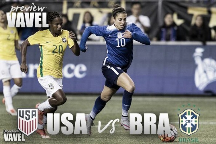 USA vs Brazil Tournament of Nations preview: USA must earn results