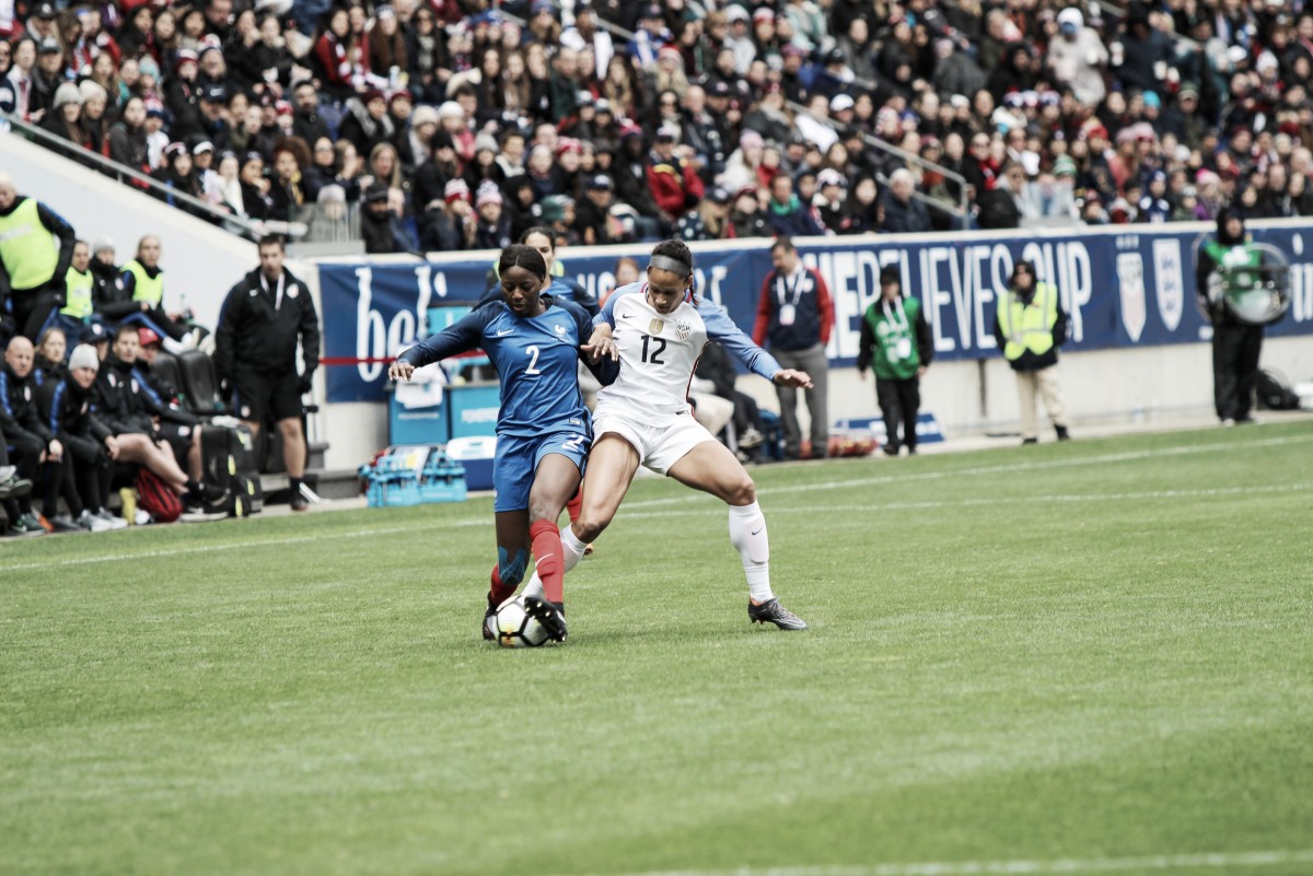 USWNT draws France 1-1 in the second SheBelieves Cup match