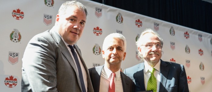 United States, Mexico and Canada make official bid for 2026 FIFA World Cup