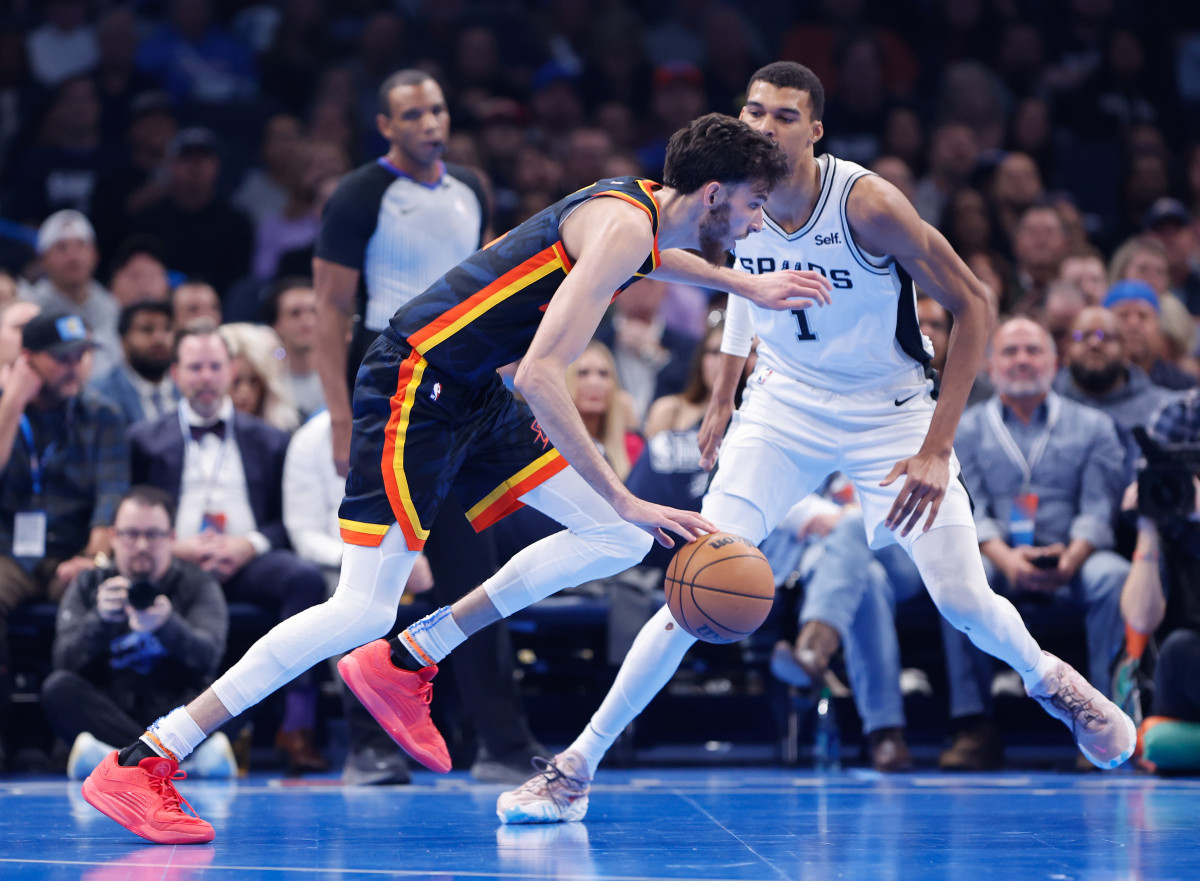 Highlights: Oklahoma City Thunder 118-132 San Antonio Spurs in NBA