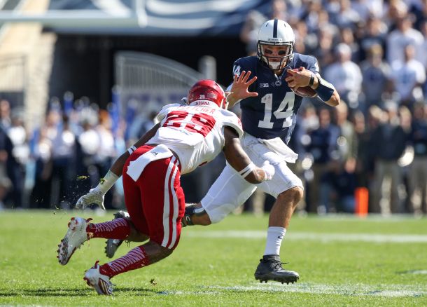 Christian Hackenberg's Four Touchdowns Leads Penn State Nittany Lions To Big Win over Indiana Hoosiers