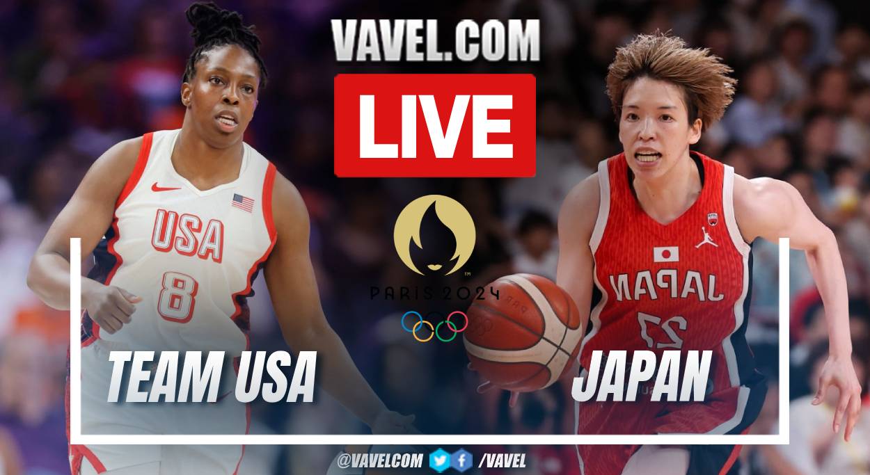 Summary and Points of USA 100-76 Japan in Women's Basketball Match in Olympic Games 2024 | July 29, 2024