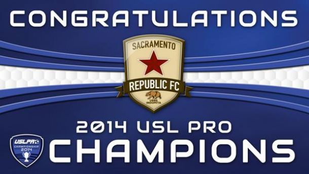 Sacramento Republic FC Complete Fairytale Season With 2-0 Victory To Win USL PRO Championship