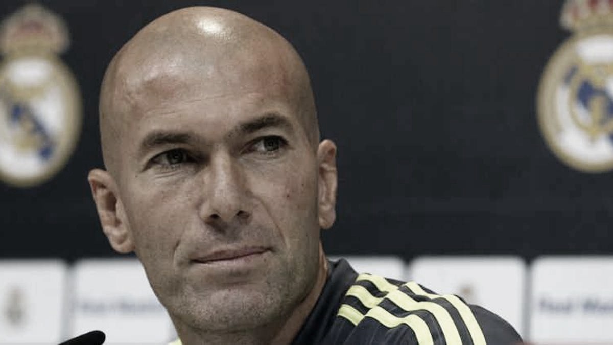Era Zidane, apunto de terminar