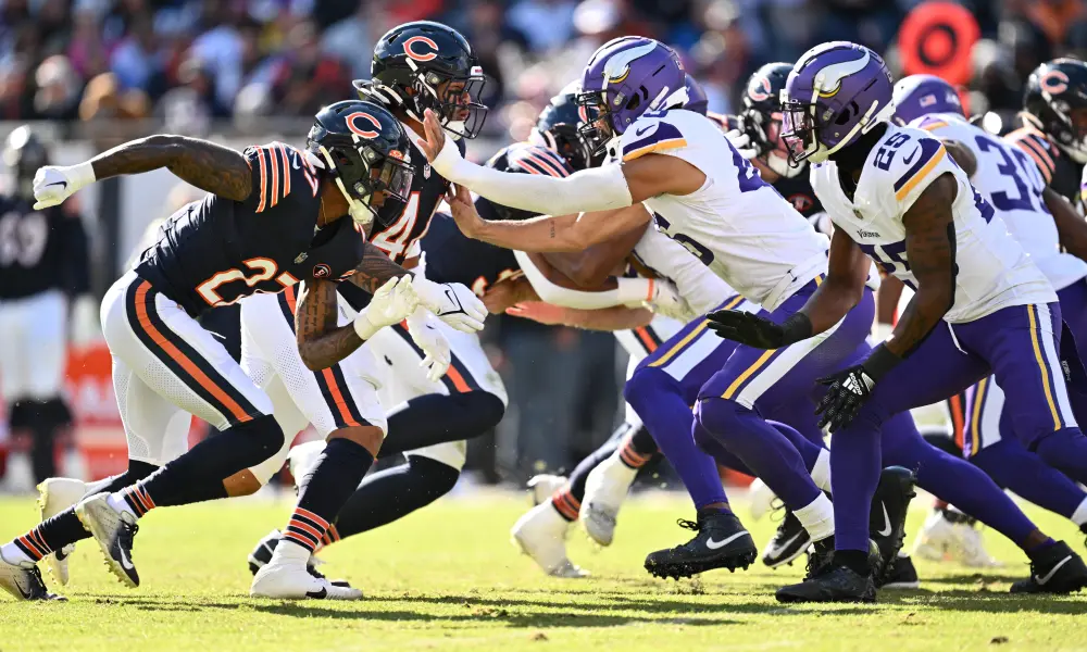 Summary and points of Chicago Bears 12-10 Minnesota Vikings in NFL 2023