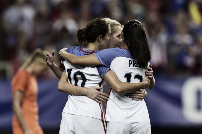USA 3-1 The Netherlands: The US finish well against the Dutch