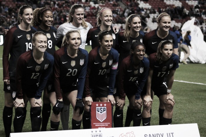 USWNT thumps Switzerland 4-0 to start off new player cycle