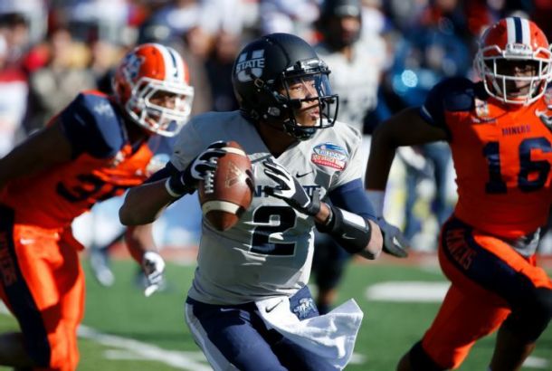 Utah State Runs Away With New Mexico Bowl