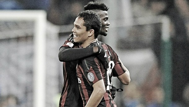 Carlos Bacca marcó en la victoria del Milan en Copa Italia Carlos Bacca marcó en la victoria del Milan en Copa Italia