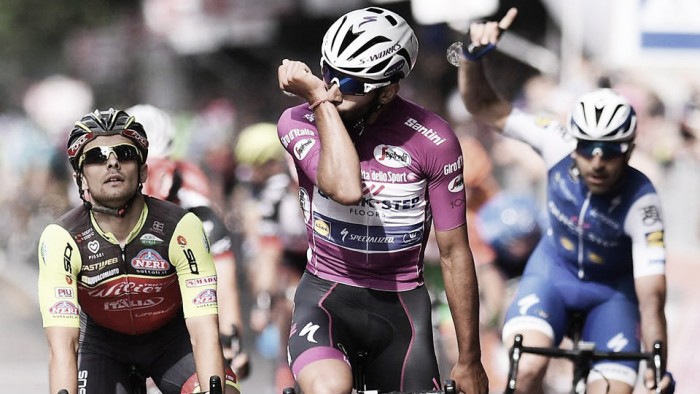 Fernando Gaviria logró su tercera victoria en el Giro de Italia 2017