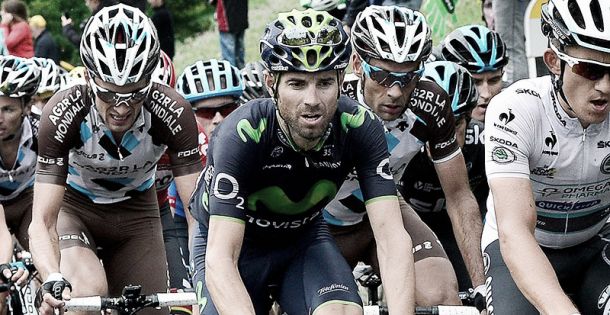 Alejandro Valverde: "Lo he visto caer delante de mí"