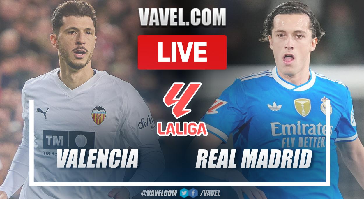 Goals and highlights: Valencia 0-2 Real Madrid in LaLiga 2026