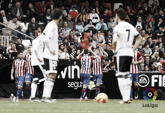 Valencia 0-1 Sporting Gijon: Antonio Sanabria snatches the win away from Valencia