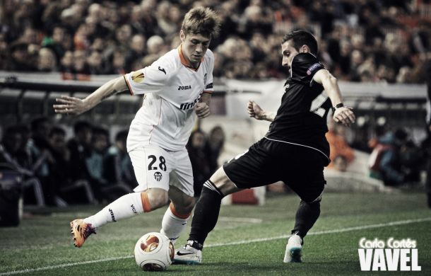 Fotos e imágenes del Valencia CF 1-0 PFC Ludogorets Razgrad de los octavos de final de la UEFA Europa League
