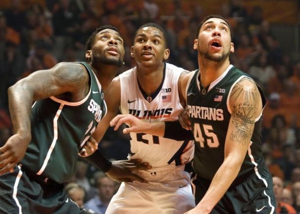 Michigan State Extends Winning Streak To Four With Road Win Over Illinois