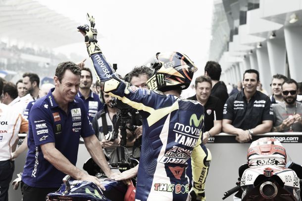 Valentino Rossi: "Ganar la carrera siempre es difícil"