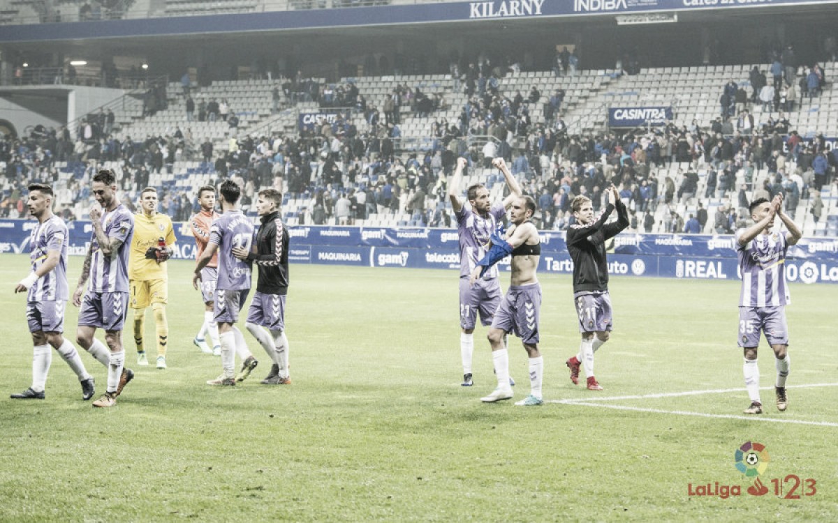 Real Oviedo - Real Valladolid: puntuaciones del Real Valladolid en la jornada 36 de LaLiga 1|2|3