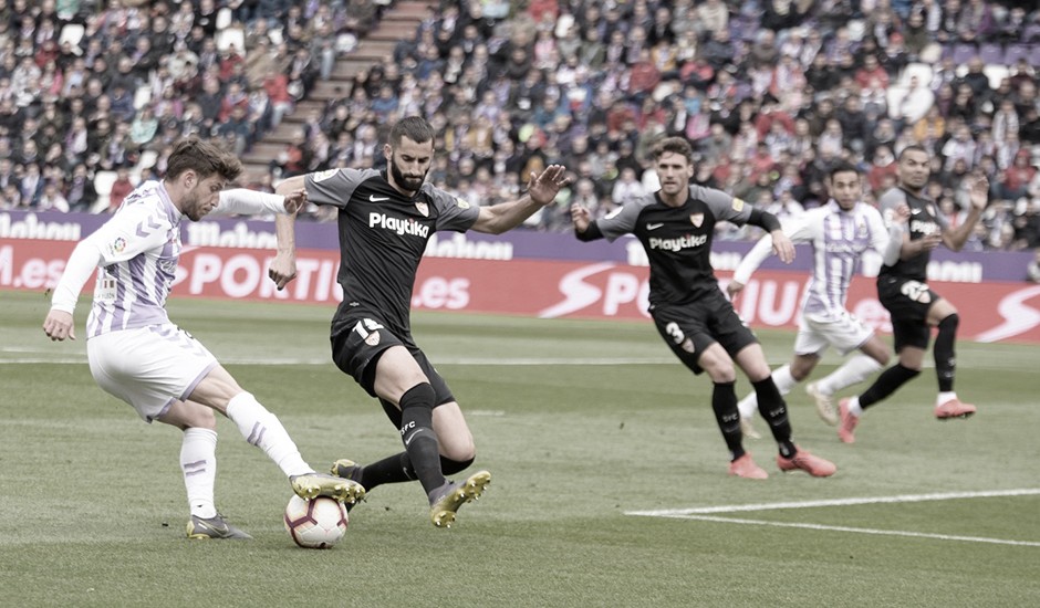 Real
Valladolid- Sevilla FC: puntuaciones del conjunto pucelano en la jornada 31 de LaLiga
