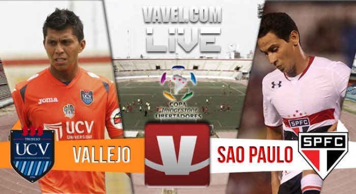 Resultado do jogo César Vallejo x São Paulo na Pré-Libertadores 2016 (1-1)