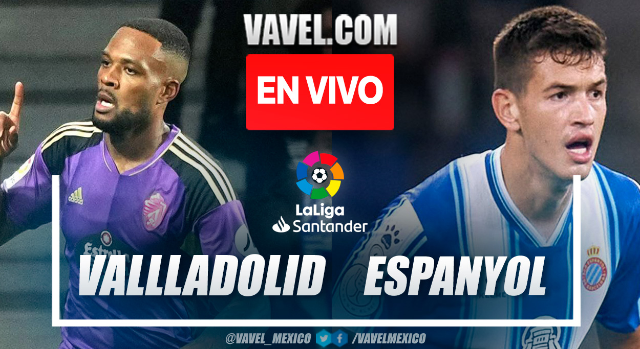 Resumen y goles del Valladolid 2-1 Espanyol en LaLiga