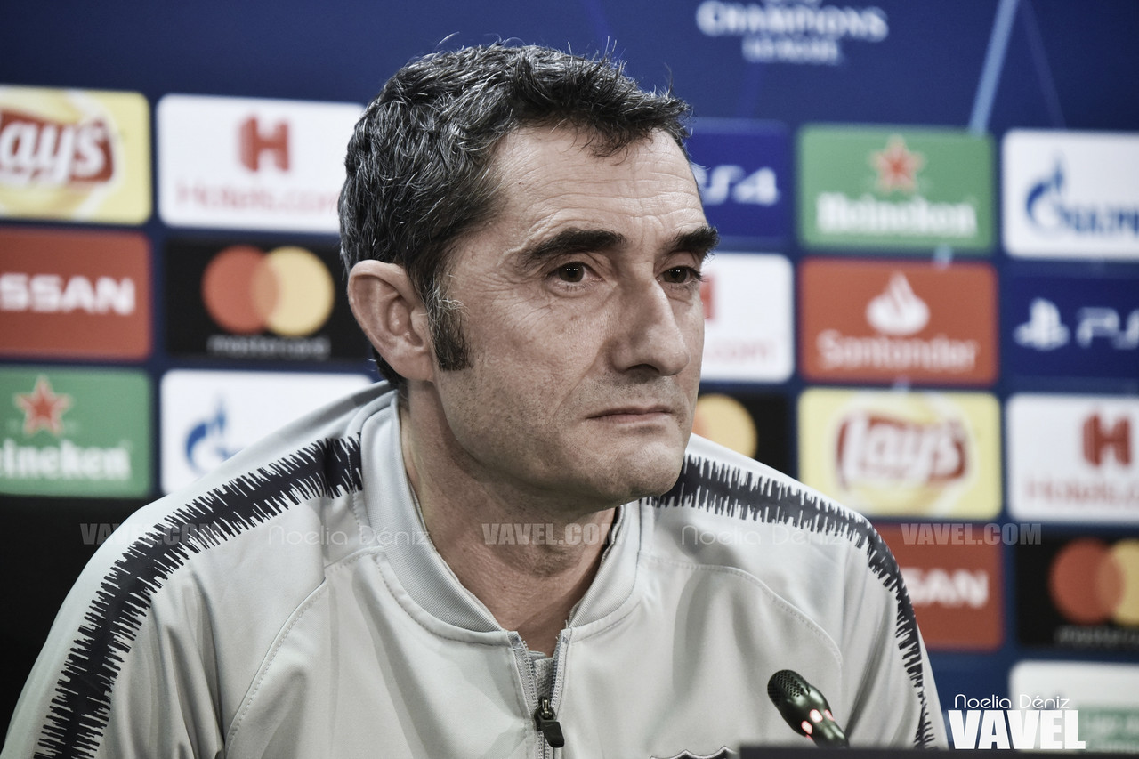Ernesto Valverde: "Si hubiéramos marcado en el segundo tiempo tendríamos otra sensación"