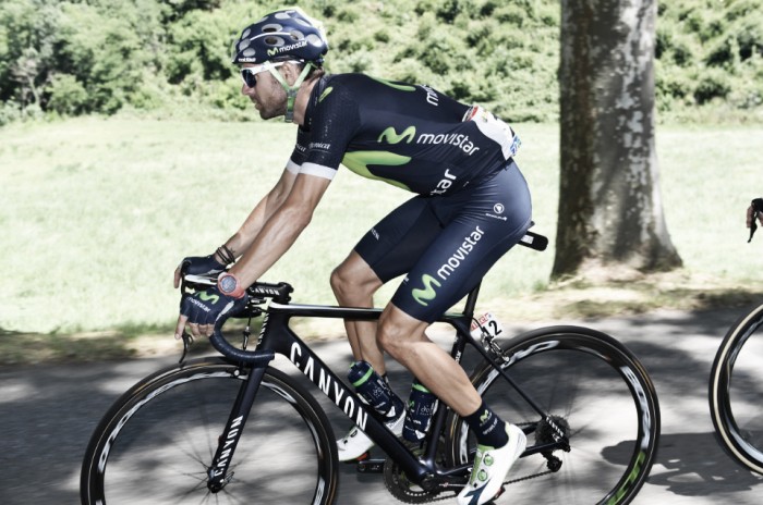 Alejandro Valverde: "No tenía ni idea de cómo era el final de etapa"