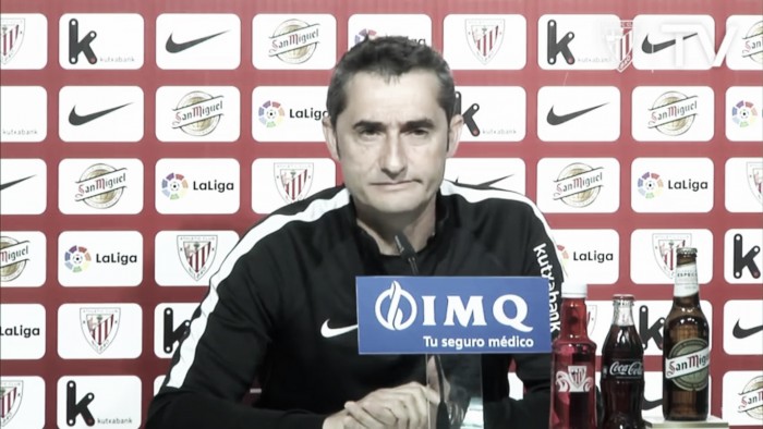 Valverde: “Cuando club y entrenador creamos conveniente hablar, se enterará todo el mundo”