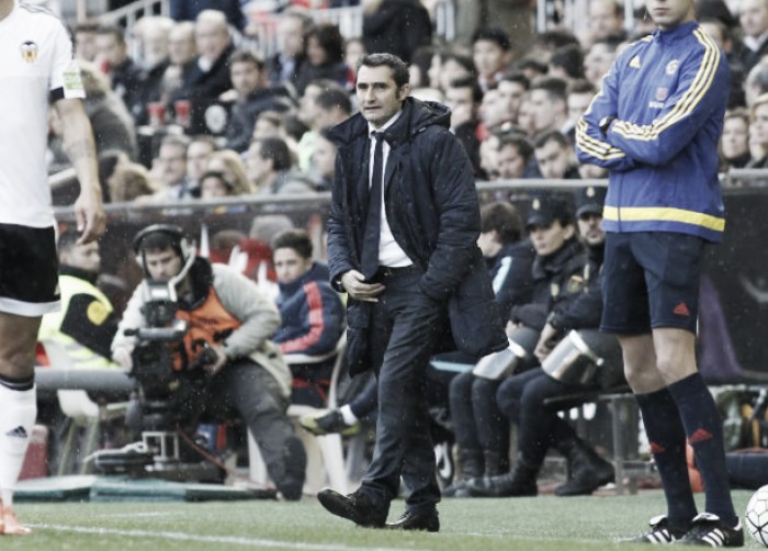 Valverde: "Espero al mejor Valencia"