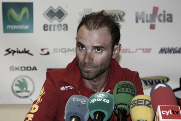 Valverde: "El objetivo es conseguir una medalla"